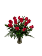 True Love (12 roses in vase)